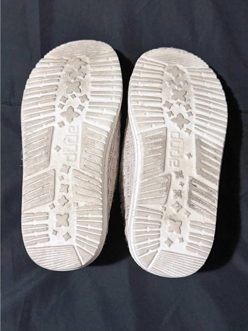 Hey Dude Cozy Slip-On Moccasins in Cream